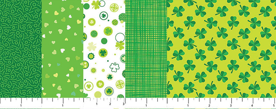 Love and Luck St. Patrick's Day fabric collection
