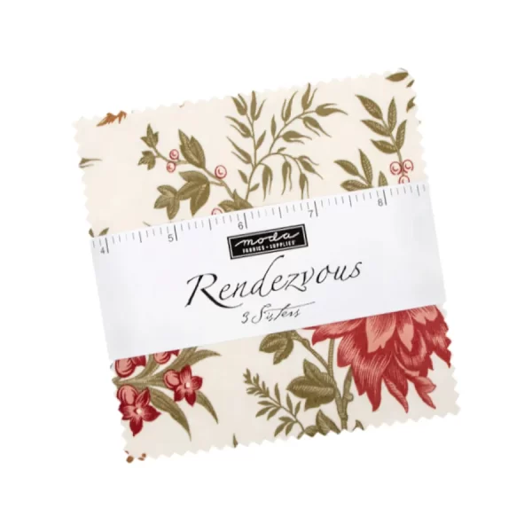 RENDEZVOUS fabric charm pack by 3 Sisters for Moda Fabrics