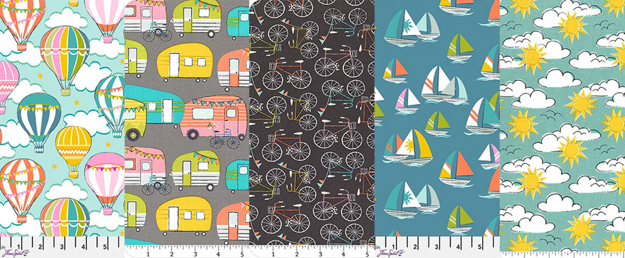 Wanderlust fabric collection