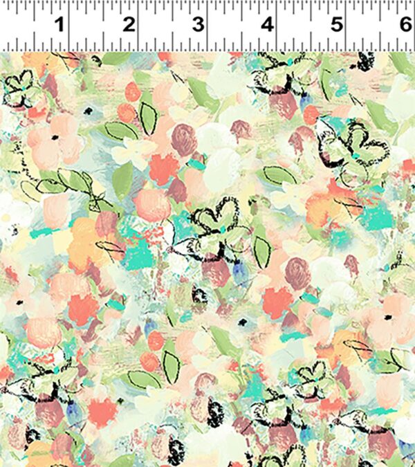 FEATHERED FRIENDS fabric by Sue Zipkin for Clothworks Fabric