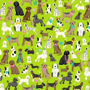 FURRY FRIENDS fabric by Makower UK