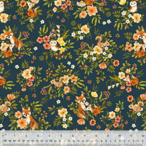 FOXY fabric by Vivian Yiwing for Windham Fabrics