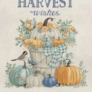 HARVEST WISHES fabric panel by Deb Strain for Moda Fabrics