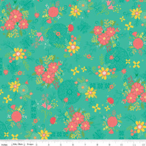 GINGHAM COTTAGE fabric by Heather Peterson for Riley Blake Designs