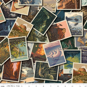 NATIONAL PARKS fabric by Anderson Design Group for Riley Blake Designs
