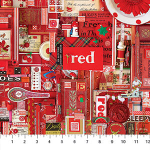 COLOR COLLAGE fabric by Shelley Davies for Northcott Fabrics