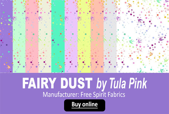 Fairy Dust Tula Pink Fabric Collection