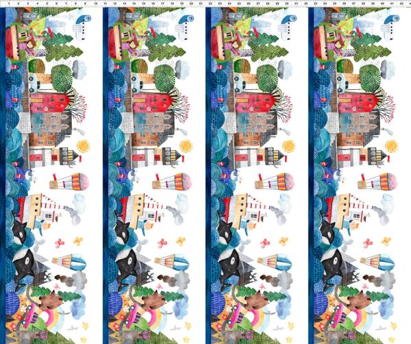WESTERN WASHINGTON SHOP HOP 2023 fabric collection from In The Beginning Fabrics and Clothworks.