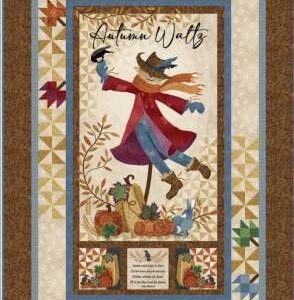 AUTUMN WALTZ panel quilt Kit from Marcus Fabrics