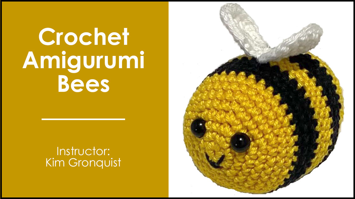 Crochet Amigurumi Bees - class