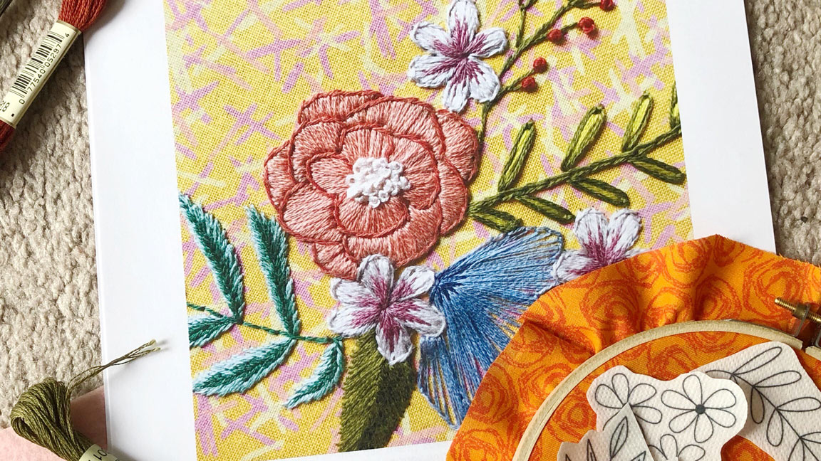 Floral Embroidery class