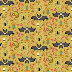 BOO! fabric designed by Faye Guanipa for Dear Stella Design