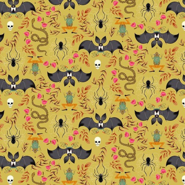 BOO! fabric designed by Faye Guanipa for Dear Stella Design