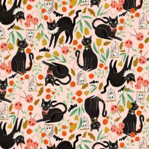 BOO! fabric designed by Faye Guanipa for Dear Stella Design