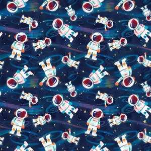 BLAST OFF! fabric by Silas M. Studio for Blank Quilting