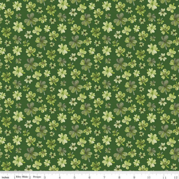 MONTHLY PLACEMATS fabric panel by Tara Reed for Riley Blake (St. Patrick's Day)
