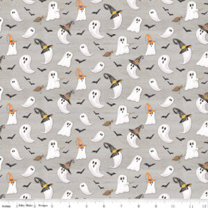 MONTHLY PLACEMATS fabric (Ghosts) by Tara Reed for Riley Blake
