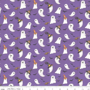 MONTHLY PLACEMATS fabric (Ghosts) by Tara Reed for Riley Blake