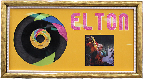 Custom Framed Vinyl Record