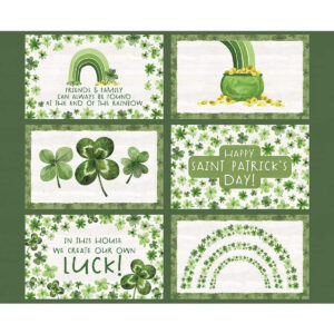 MONTHLY PLACEMATS fabric panel (March) by Tara Reed for Riley Blake