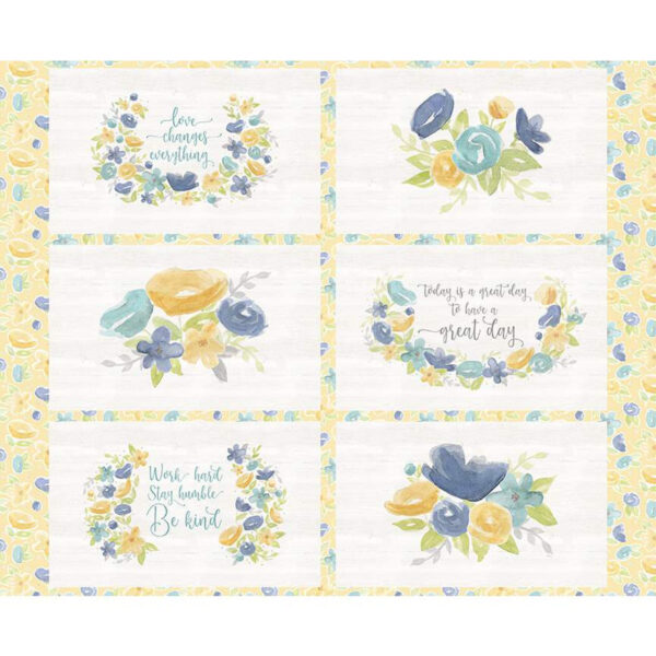 MONTHLY PLACEMATS fabric panel (May) by Tara Reed for Riley Blake