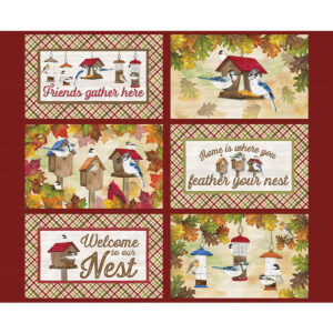 MONTHLY PLACEMATS fabric panel (September) by Tara Reed for Riley Blake