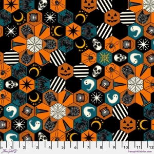 STORYBOOK HALLOWEEN fabric by Rachel Hauer for Free Spirit Fabrics