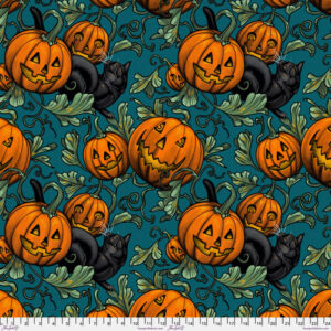 STORYBOOK HALLOWEEN fabric by Rachel Hauer for Free Spirit Fabrics