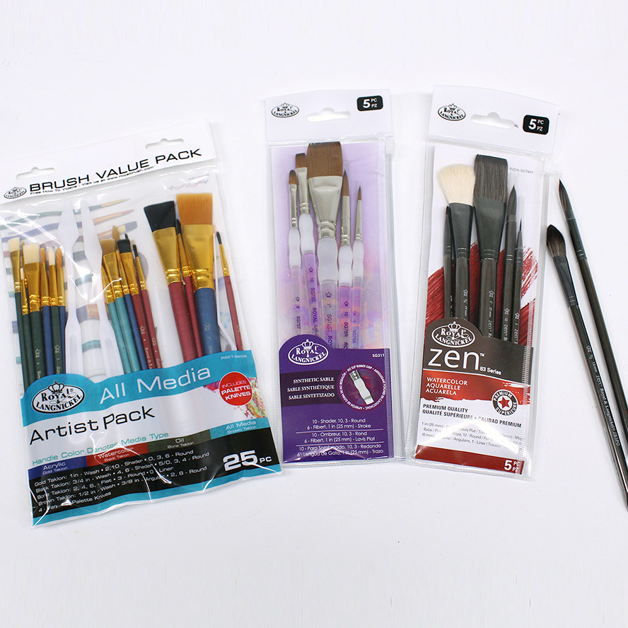 Paintbrushes for all artists