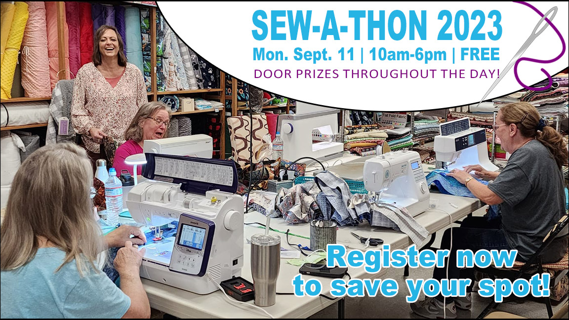 Sew-A-Thon Event - sew bags for girls in Africa