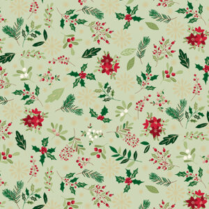 COSY CHRISTMAS fabric by Makower UK