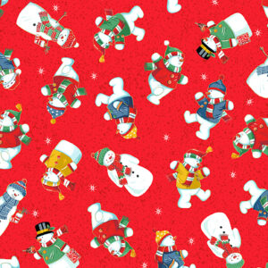 SANTAS CHRISTMAS fabric by Makower UK