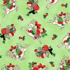 CHRISTMAS RODEO fabric by Michael Miller
