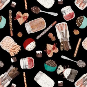 COCOA SWEET fabric by Danielle Leone for Wilmington Prints