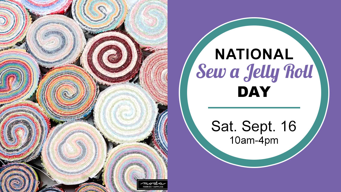 Sew A Jelly Roll Day event