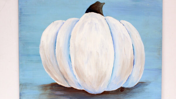 Acrylic Painting Class - Pumpkin