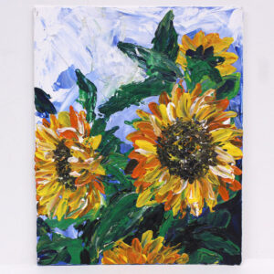 Acrylic Painting Class - Sunflowers
