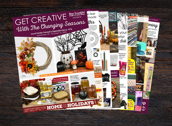 Ben Franklin Crafts - October 2023 SALE