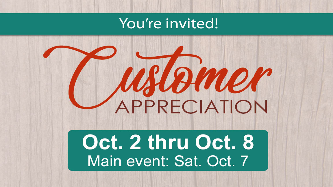 Customer Appreciation Day - Ben Franklin Crafts Bonney Lake, WA