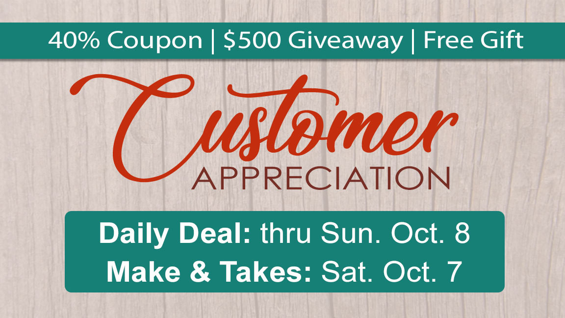 Customer Appreciation Day - Ben Franklin Crafts Bonney Lake, WA