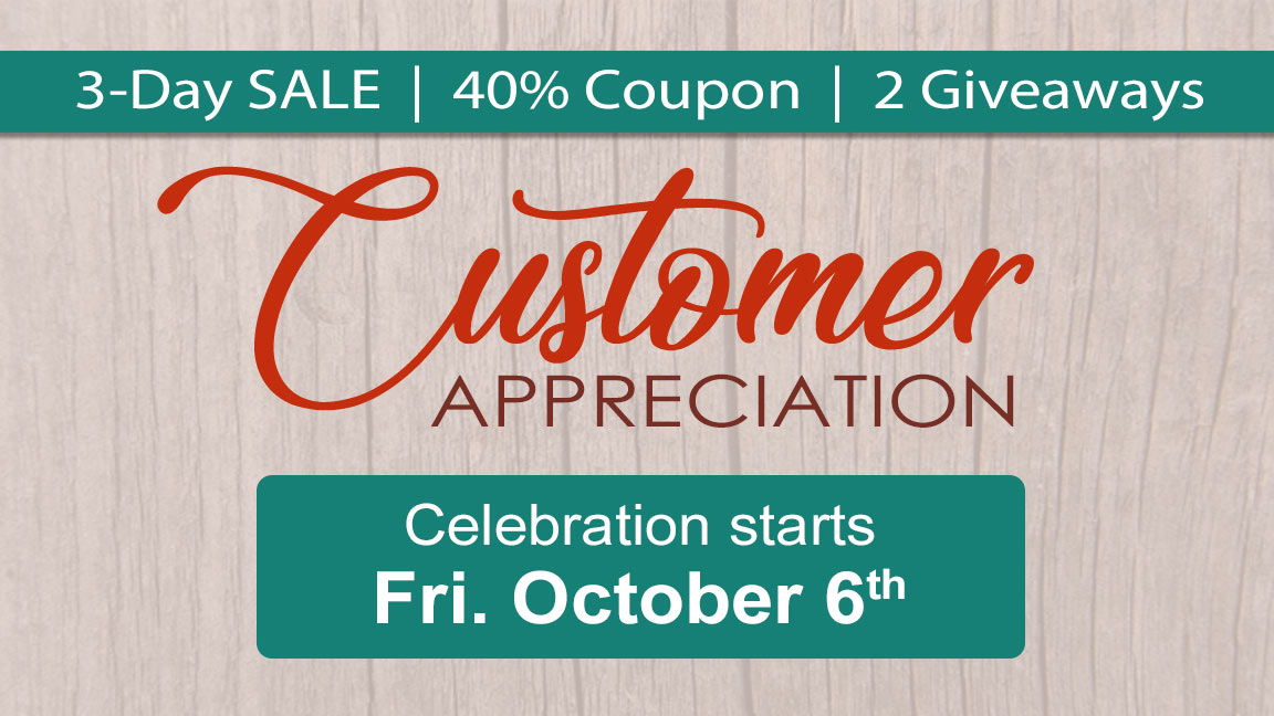 Customer Appreciation Day - Ben Franklin Crafts Monroe, WA