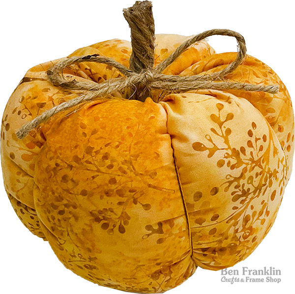 DIY Fabric Pumpkins - follow these easy step-by-step instructions.