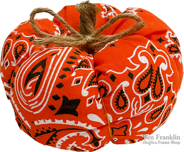 DIY Fabric Pumpkins - follow these easy step-by-step instructions.