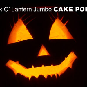 Jack O’ Lantern Jumbo Cake Pops - Class