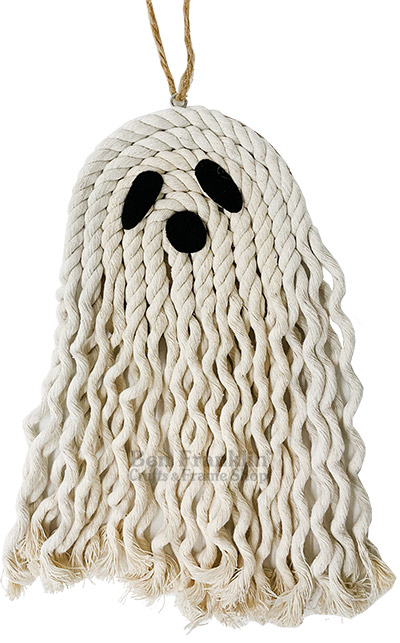 DIY Macramé Ghost