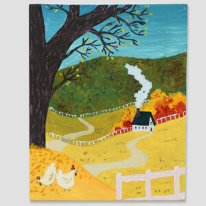 Acrylic Painting, Farmhouse (class)