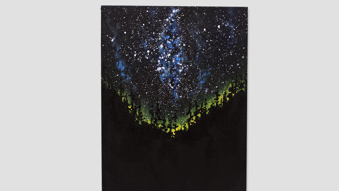 Acrylic Painting, MilkyWay (class)