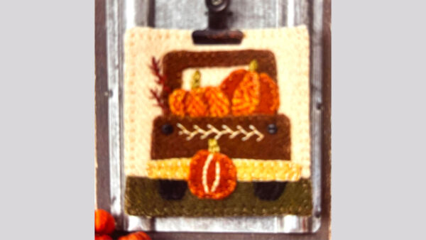Appliqué Red Truck Class