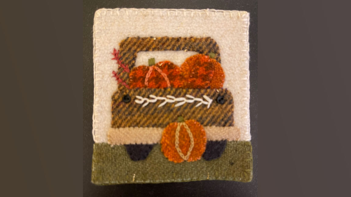 Appliqué Red Truck Class