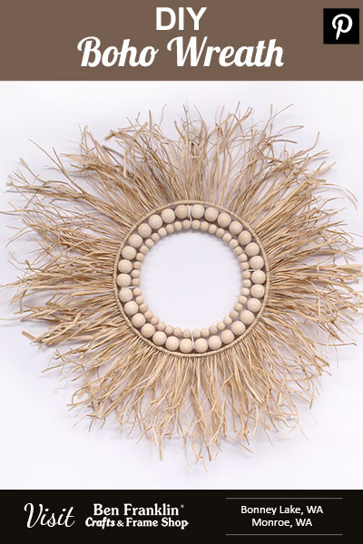 DIY Boho Wreath - PIN